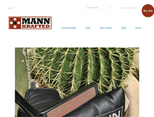 Tablet Screenshot of mannkrafted.com